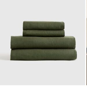 Quince European Linen Sheet Set - Queen